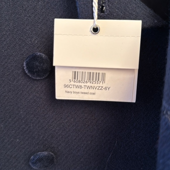 Papo D’Anjo boys double breasted coat - Picture 4 of 4